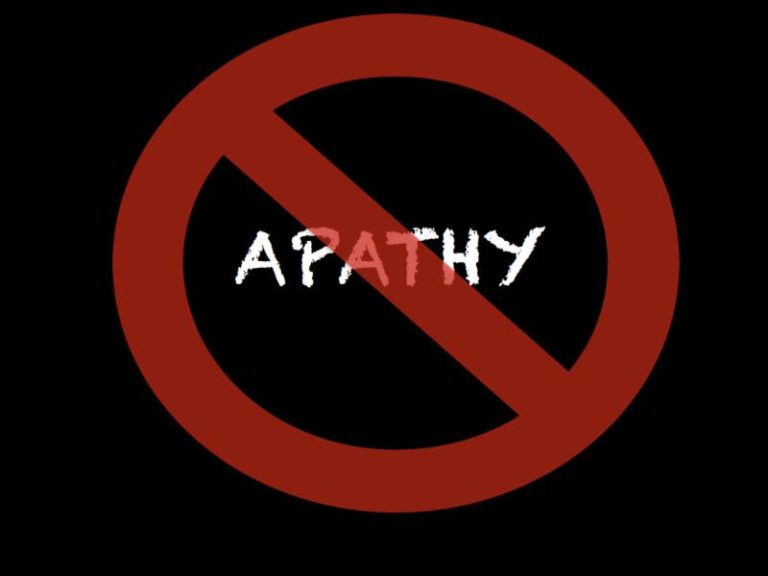 No Apathy Graphic